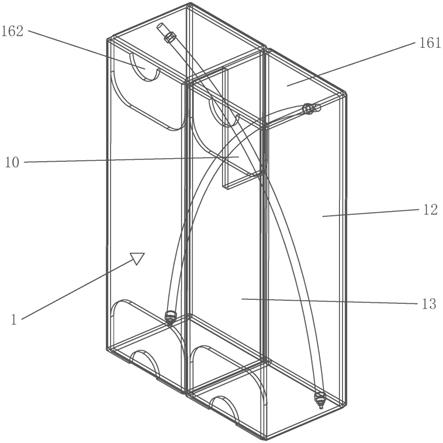 一种用于固定5G产品电缆线的包装盒的制作方法