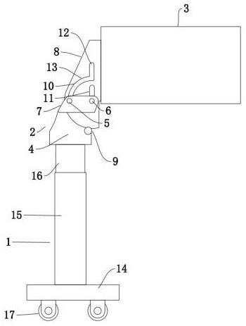 一种企业人才管理用分析展示装置的制作方法