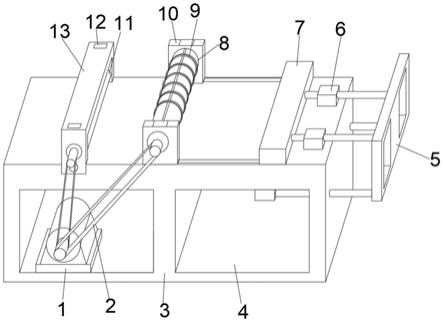 一种竹工艺品加工用定宽劈条机的制作方法