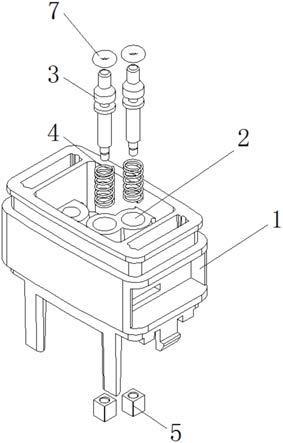 电子烟弹性电极结构的制作方法