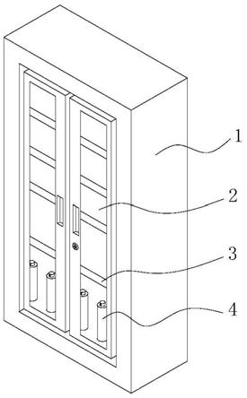 一种园林古建筑用消防器材存放装置的制作方法