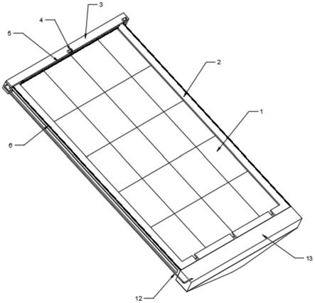 一种自清洗型太阳能光伏板的清洗污水再利用装置的制作方法