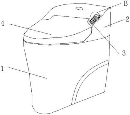 一种自动开启关闭的智能马桶的制作方法
