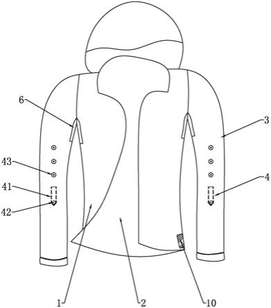 一种拼接型户外运动衣的制作方法