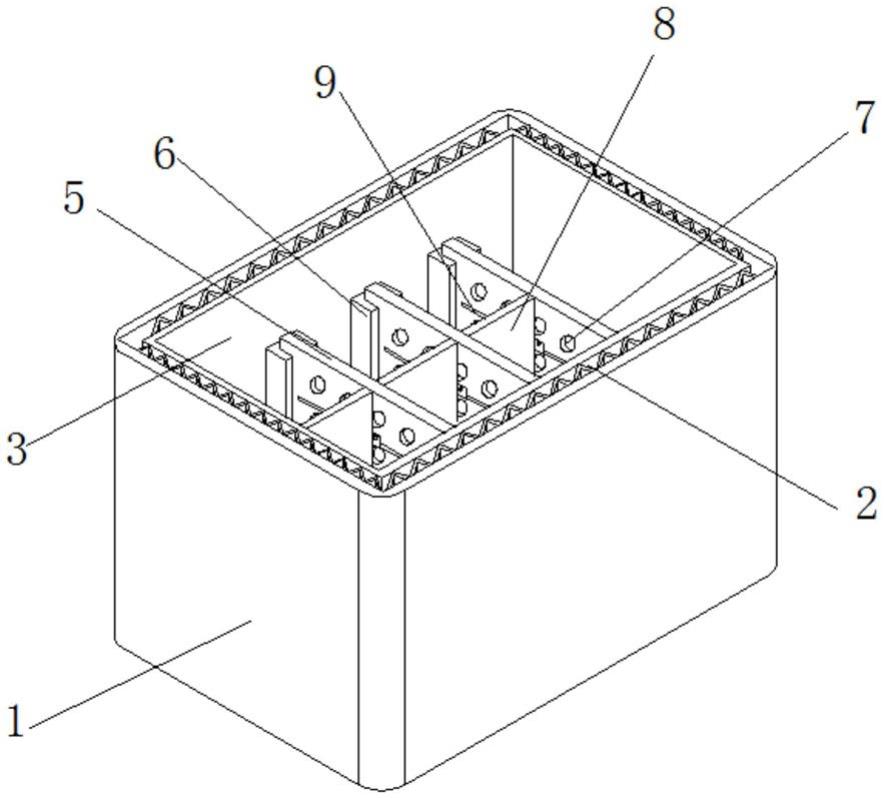 一种防撞击用物品安全存放箱的制作方法