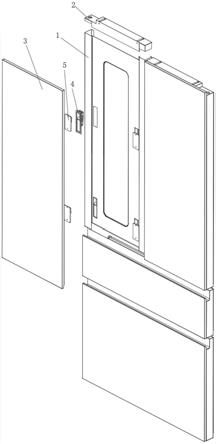 一种冰箱门体复合装饰木板结构的制作方法