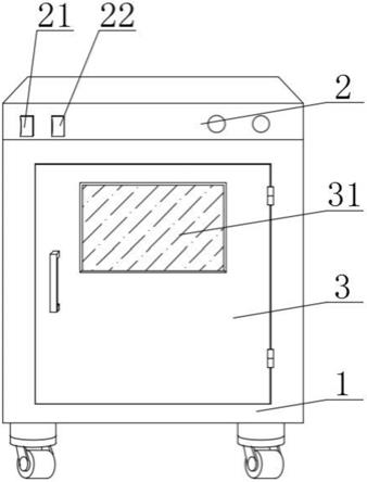 一种无消毒死角的厨具消毒柜的制作方法