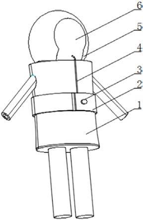 一种可应急吸氧的防护服的制作方法