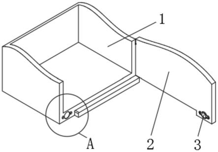 一种柜子磁吸门锁结构的制作方法