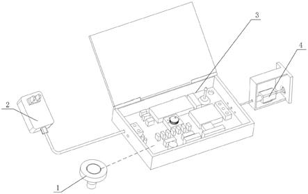 CT机扫描床用无线操控装置的制作方法