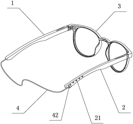 一种防滑脱眼镜的制作方法