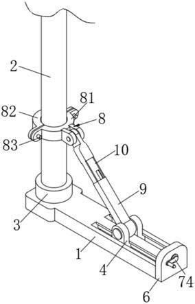 建筑外墙施工脚手架支护结构的制作方法