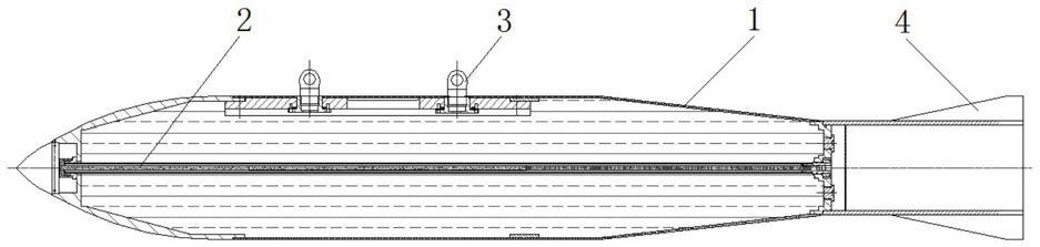 一种200公斤级航空灭火弹的制作方法