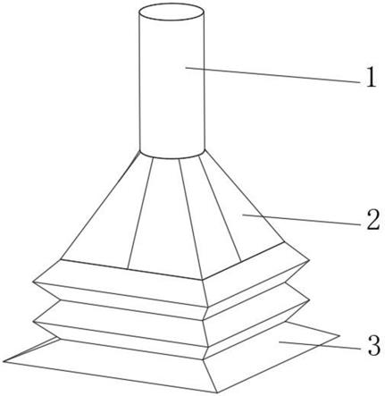 一种流延负压吸风罩结构的制作方法