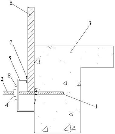 一种外墙墙板根部加固工具的制作方法