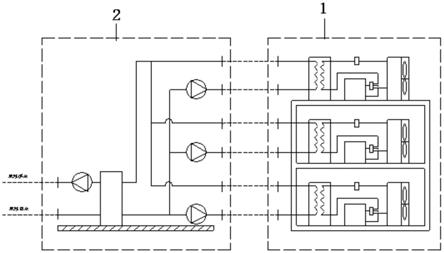 一种模块化分布式空气源热泵机组的制作方法