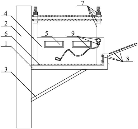 一种防护效果好的房建施工用安全防坠装置的制作方法