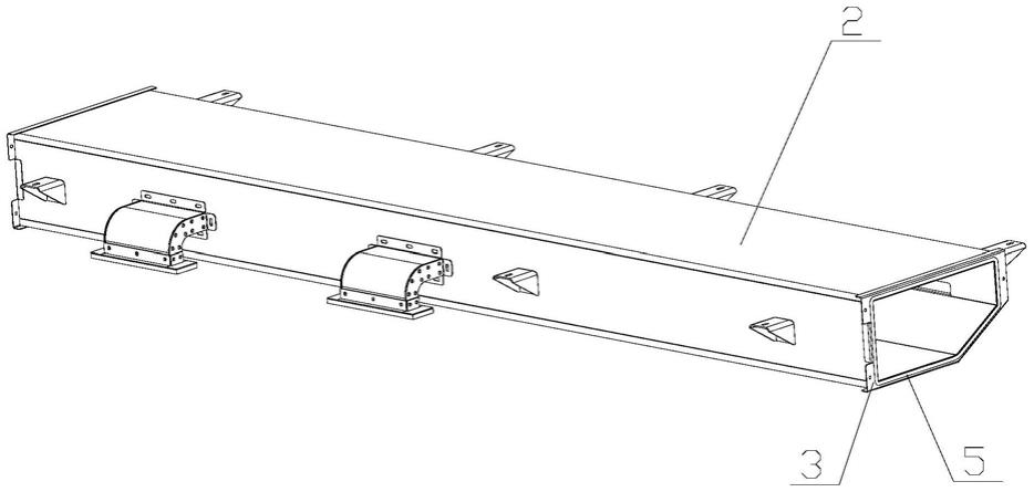 轨道交通车辆用密封风道的制作方法