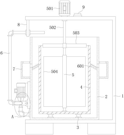 一种碳纤维毡加工用预浸装置的制作方法