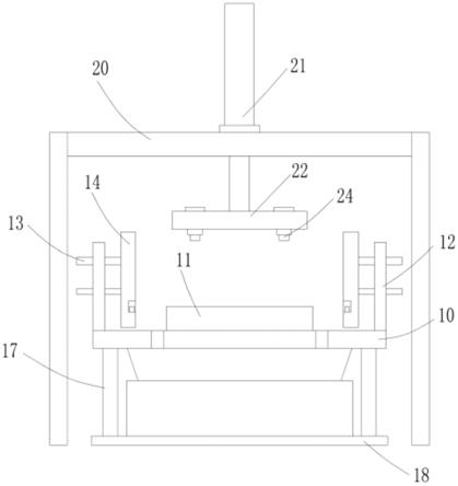 一种建筑铝模板冲孔装置的制作方法