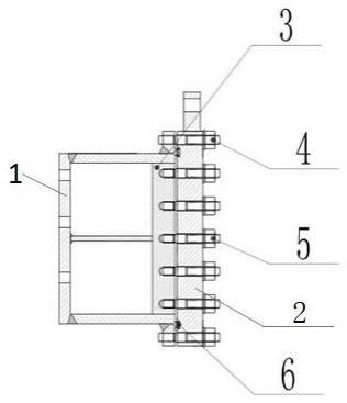 一种管壳式换热器的分体盖板式可拆管箱的制作方法