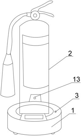 一种用于二氧化碳灭火器失效检测报警底座的制作方法