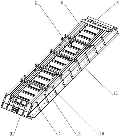 一种可拼接调节的梁式楼梯模具的制作方法