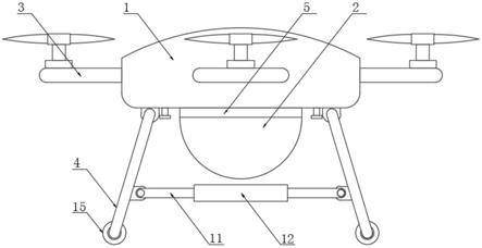 一种用于土地测绘的无人机优化结构的制作方法