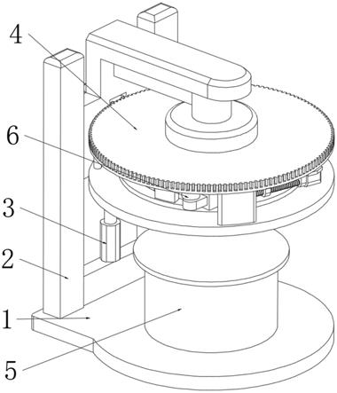 一种家具制造用圆桌边缘自动压实装置的制作方法