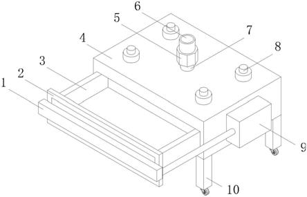 一种环保型建筑木方加工用原料注浆装置的制作方法