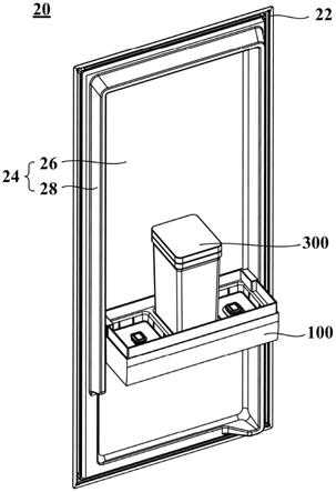 冰箱及其门体组件的制作方法