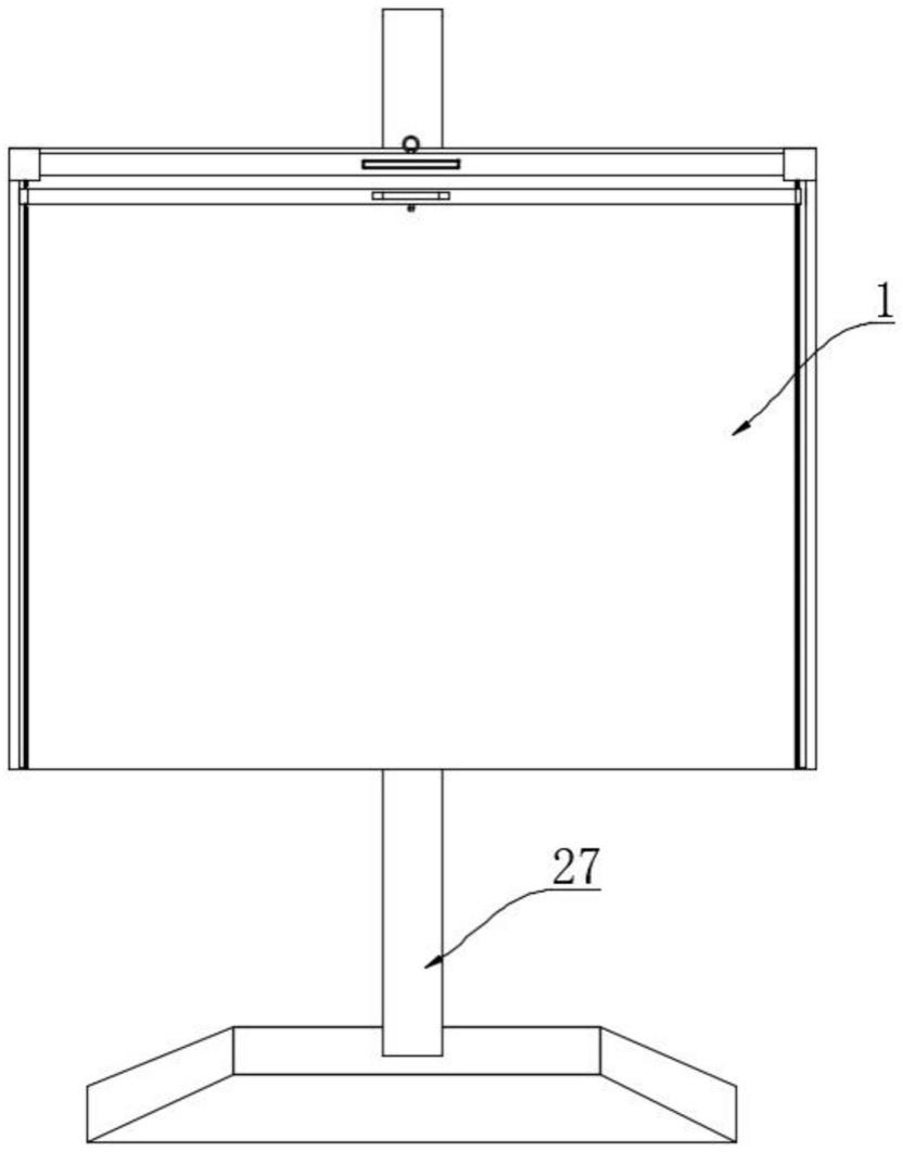 一种建筑电气设计用图纸展示装置的制作方法