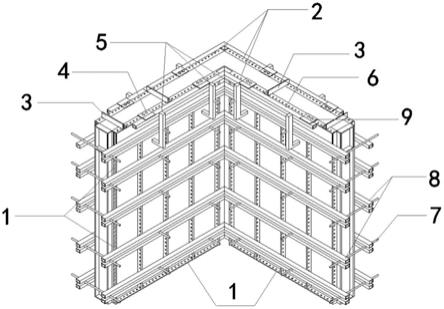 一种建筑铝模板K板加固装置的制作方法