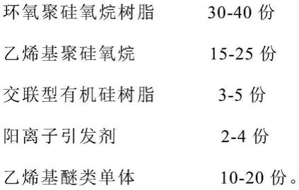 一种阳离子型光固化UV离型剂的制作方法