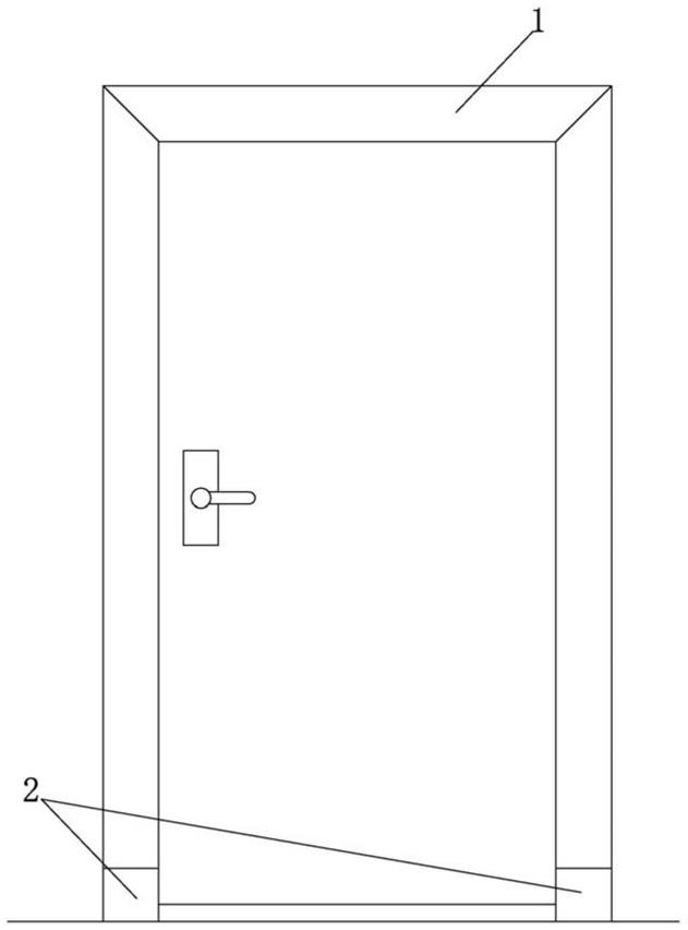 一种配置门套的实木门结构的制作方法
