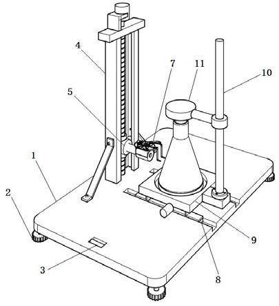 一种常用玻璃量器校准刻线装置的制作方法