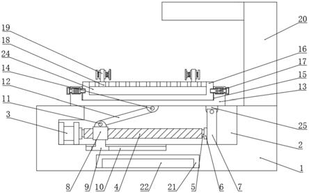 一种焊接机器人工作台翻转角度的调节装置的制作方法
