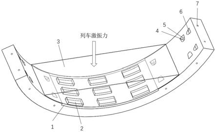 盾构隧道及其预制减振型封底管片的制作方法