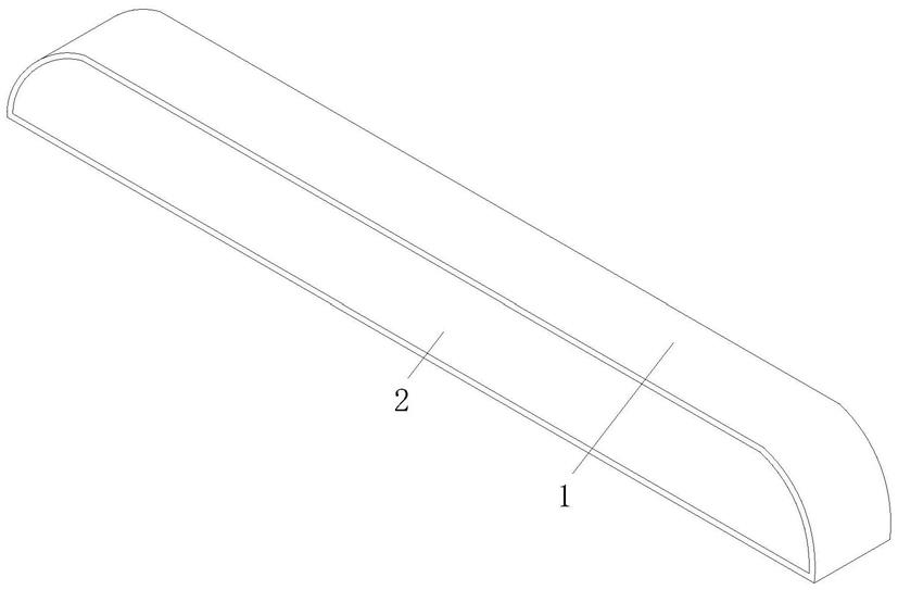 一种冰箱叶楣的制作方法