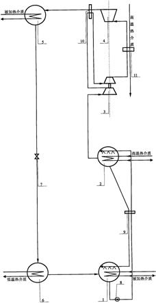 第一类热驱动压缩-吸收式热泵的制作方法