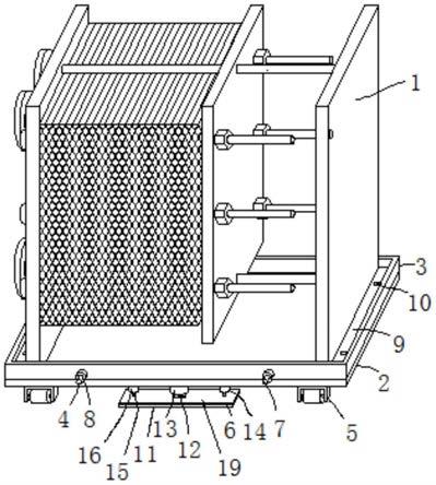 一种超声和脉动协同作用下的波状板式换热器的制作方法