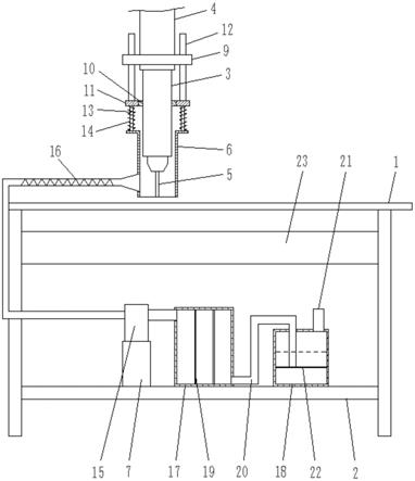 一种用于对建筑木板的开孔装置的制作方法