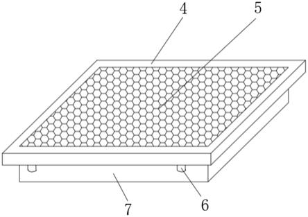 基于蜂窝散热技术的透气床垫的制作方法