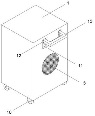 一种计算机科学与技术教学样品储存保护箱的制作方法