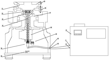 应用于旋转式压片机生产过程降温装置的制作方法