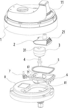 高压容器排气导向结构及高压容器的制作方法