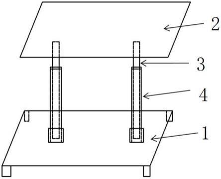 烟草切丝机维护用支撑装置的制作方法