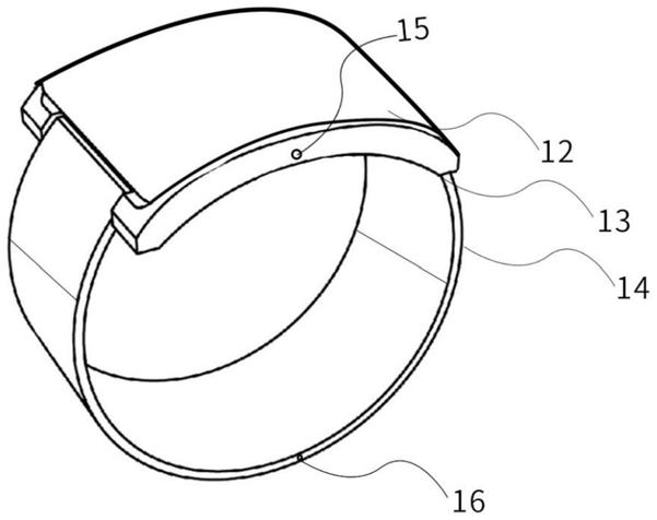 一种不随手腕转动的智能手表的制作方法