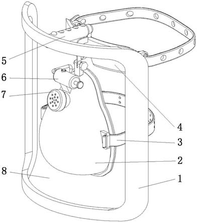 一种特殊传染病专用防护面罩的制作方法