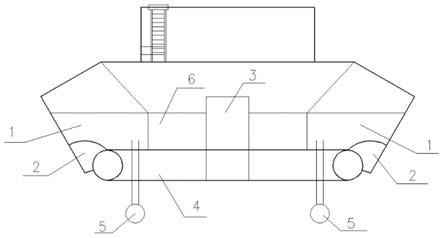 一种模块化拖船的舱室布局结构的制作方法